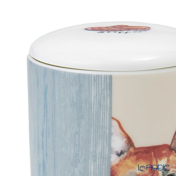 ロイカーカム ドッグスルーザドア（フレンチブルドッグ） こし器付ビーカー・ルーシー 325ml