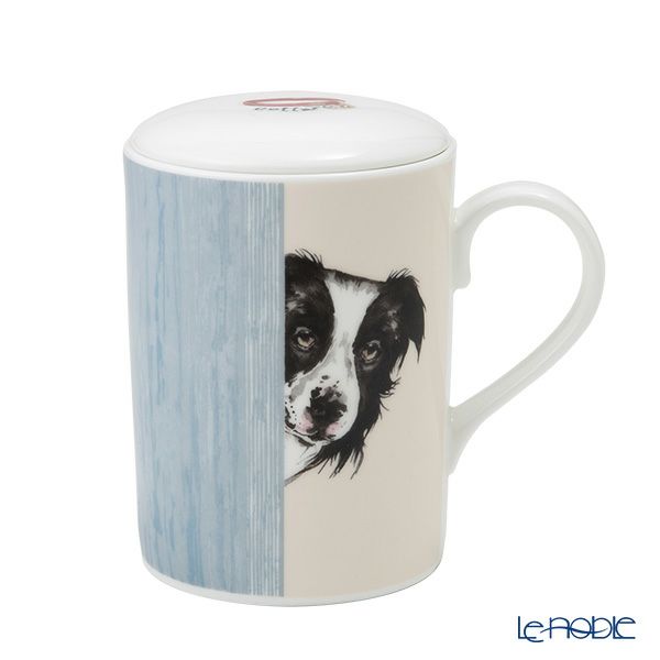 ロイカーカム ドッグスルーザドア（コリー） こし器付ビーカー・ルーシー 325ml