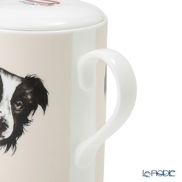 ロイカーカム ドッグスルーザドア（コリー） こし器付ビーカー・ルーシー 325ml