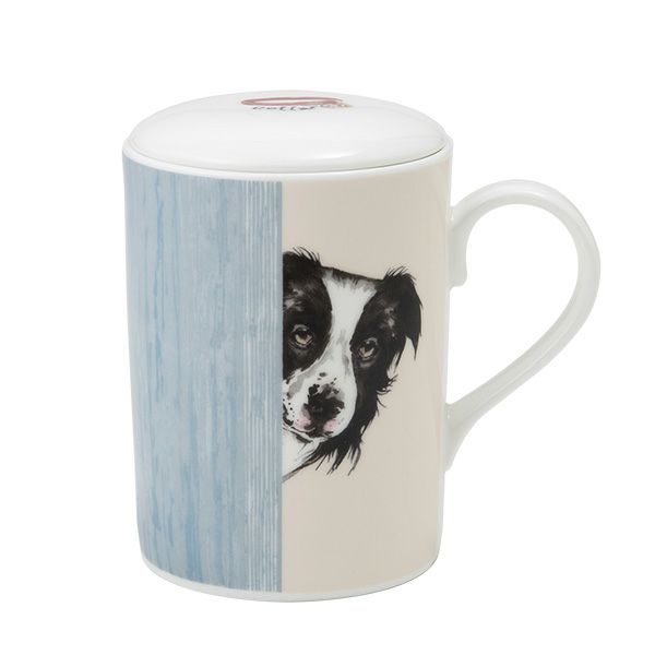 ロイカーカム ドッグスルーザドア（コリー） こし器付ビーカー・ルーシー 325ml