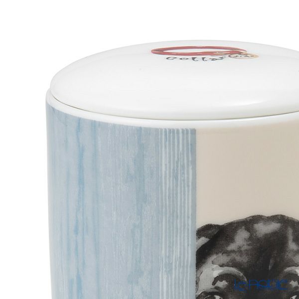 ロイカーカム ドッグスルーザドア（パグブラック） こし器付ビーカー・ルーシー 325ml