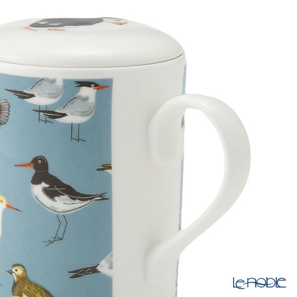 ロイカーカム シーバード ビーカー／マグカップ ルーシー 325ml 蓋＆こし器（茶こし）付き