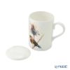 ロイカーカム バード ＆ ティーズル B ビーカー／マグカップ ルーシー 325ml 蓋＆こし器（茶こし）付き
