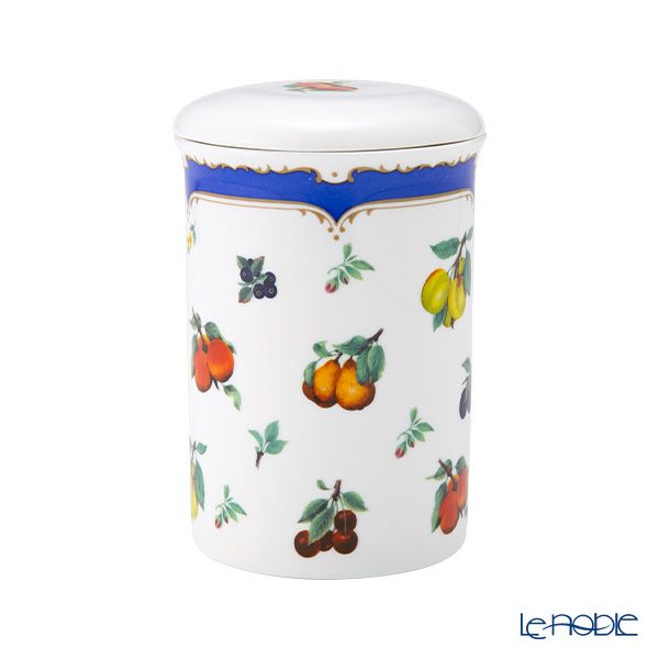 ロイカーカム ヘリテージフルーツ ビーカー／マグカップ 320ml 蓋＆こし器（茶こし）付き