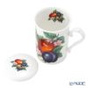 ロイカーカム オーチャードフルーツ ビーカー／マグカップ 320ml 蓋＆こし器（茶こし）付き
