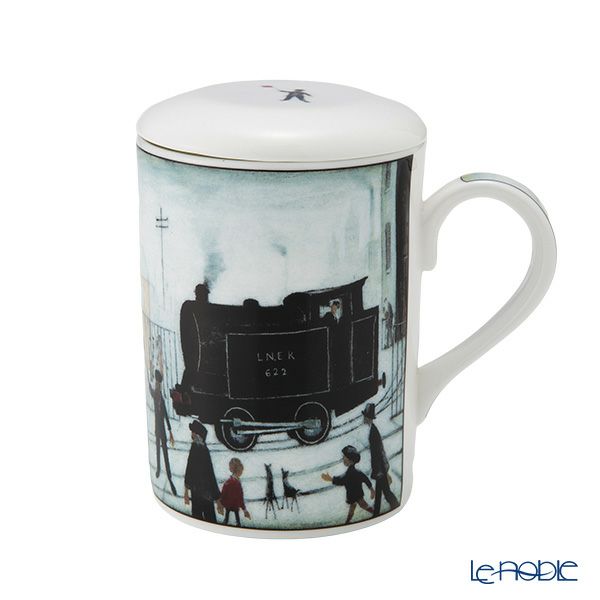 ロイカーカム ローリー／LEVEL CROSSING ビーカー／マグカップ 325ml 蓋＆こし器（茶こし）付き