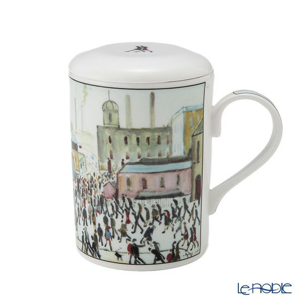 ロイカーカム ローリー／GOING TO WORK ビーカー／マグカップ 325ml 蓋＆こし器（茶こし）付き