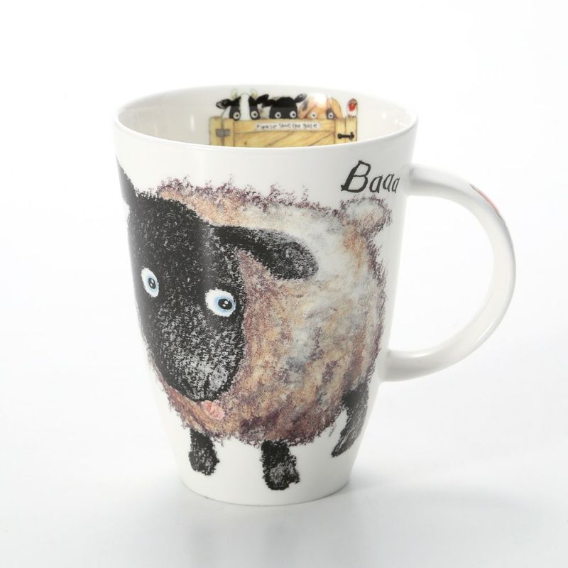 ロイカーカム シャット・ザ・ゲード Sheep ヒツジ ビーカー・ルイーズ 400ml