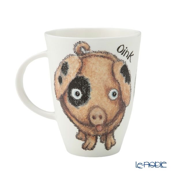 ロイカーカム シャット・ザ・ゲード Pig ブタ ビーカー・ルイーズ 400ml