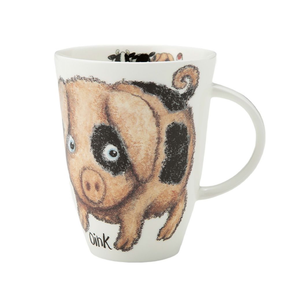 ロイカーカム シャット・ザ・ゲード Pig ブタ ビーカー・ルイーズ 400ml