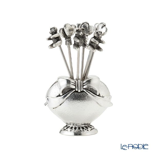 アディルサ フルーツピック 6本セット ハート／ベア 565P スペイン製