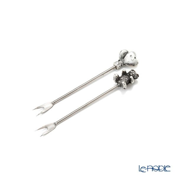 アディルサ フルーツピック 6本セット ハート／ベア 565P スペイン製