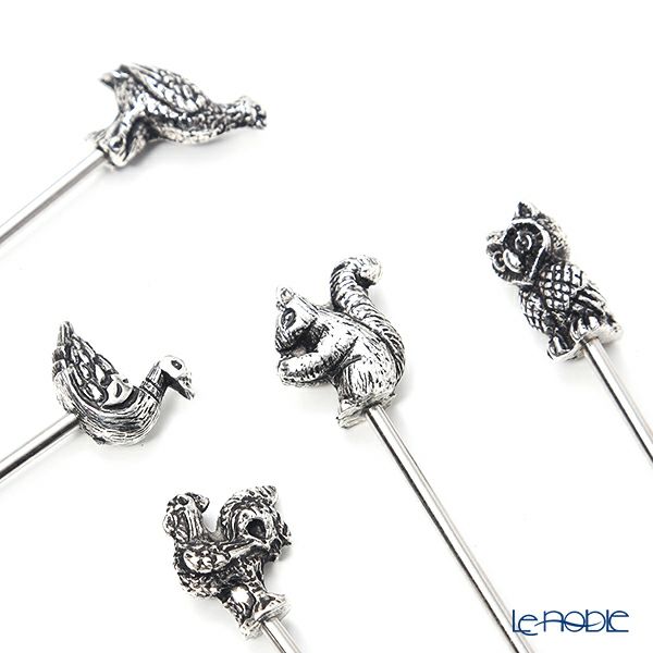 アディルサ フルーツピック 6本セット 森の仲間 AD871P