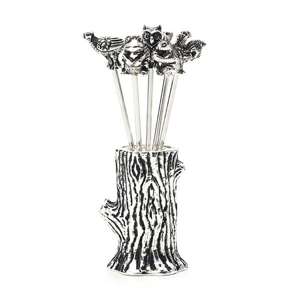 アディルサ フルーツピック 6本セット 森の仲間 AD871P