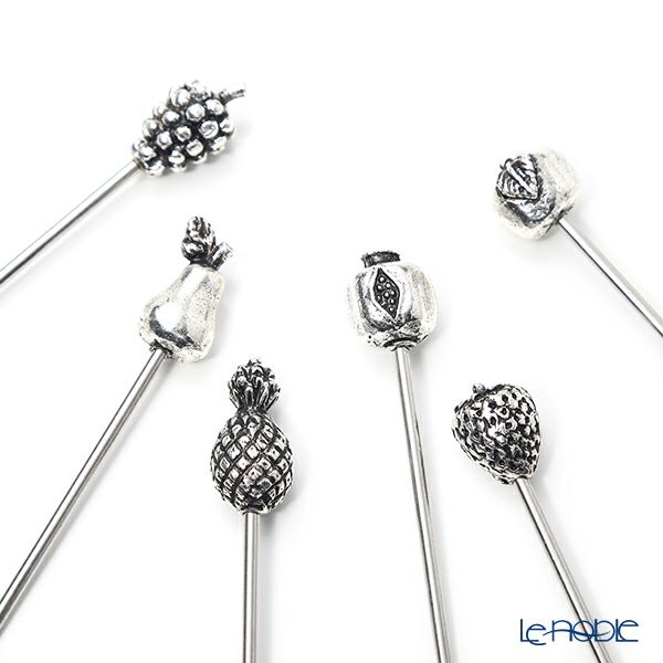 アディルサ フルーツピック 6本セット 洋ナシ AD877P