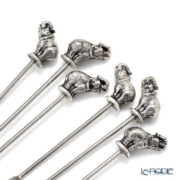 アディルサ フルーツピック 6本セット エレファント 900P スペイン製