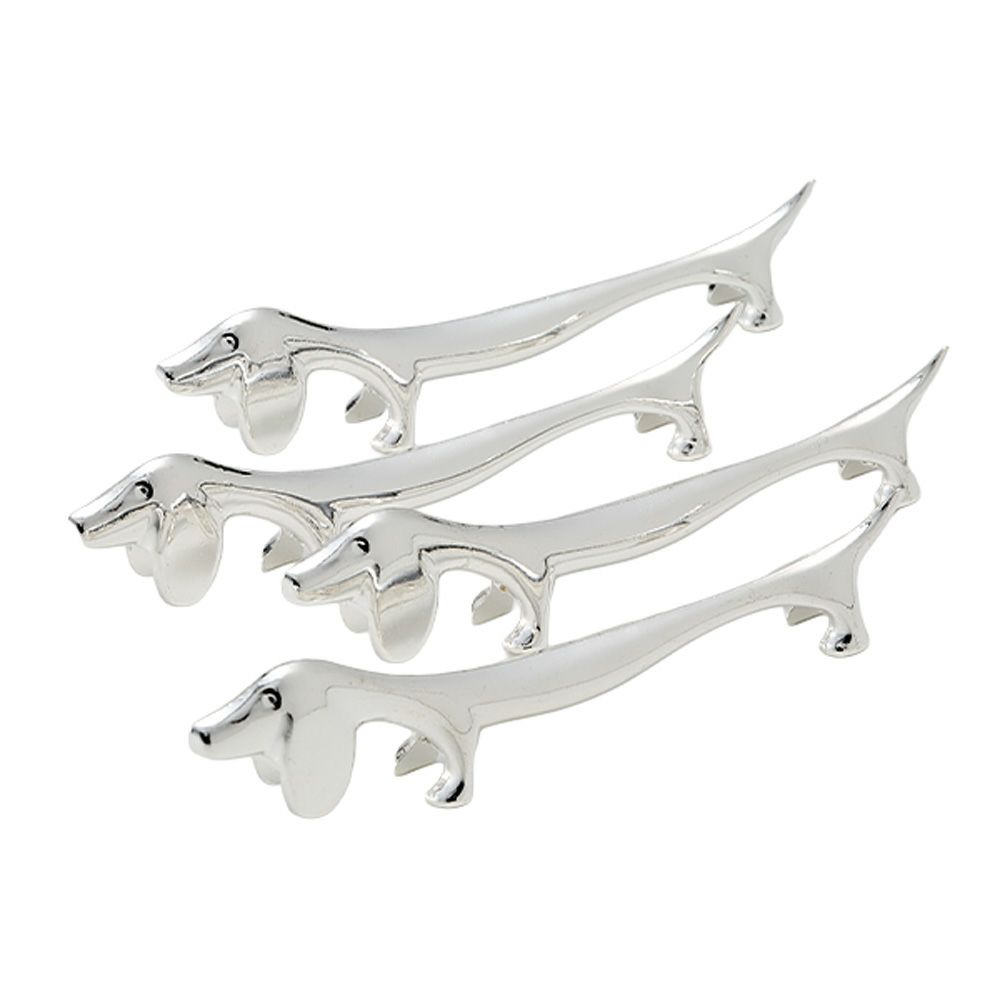 アディルサ ナイフレスト／カトラリーレスト 4個セット 犬 704P スペイン製