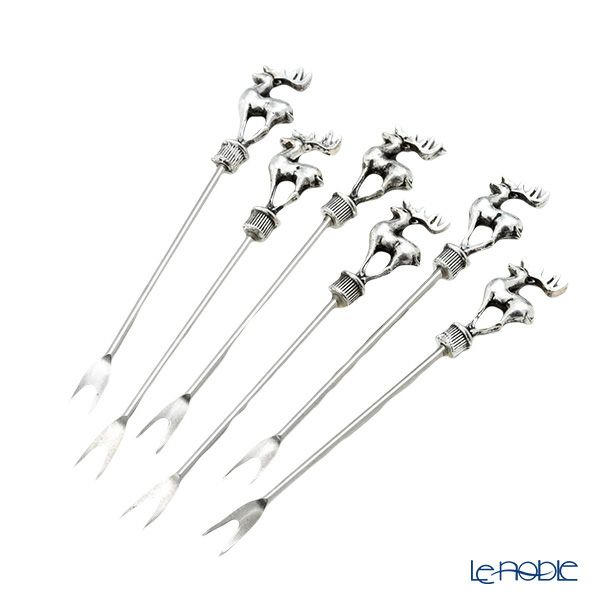 アディルサ フルーツピック 6本セット 871P208SO／A トナカイ