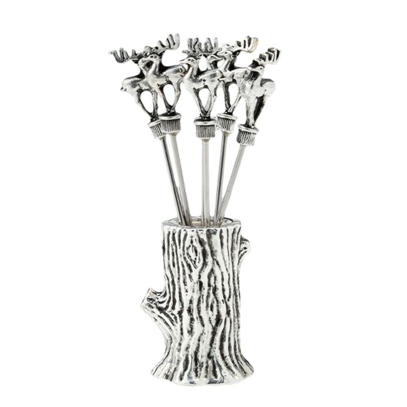 アディルサ フルーツピック 6本セット 871P208SO／A トナカイ