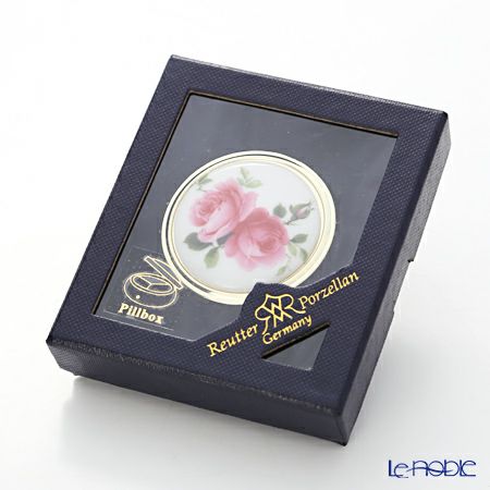 ロイター・ポーセリン ピルケース 5cm 17.242／0 ローズ