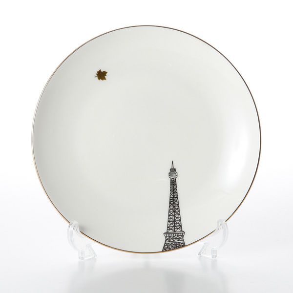 Nothing as Paris プレート 17cm