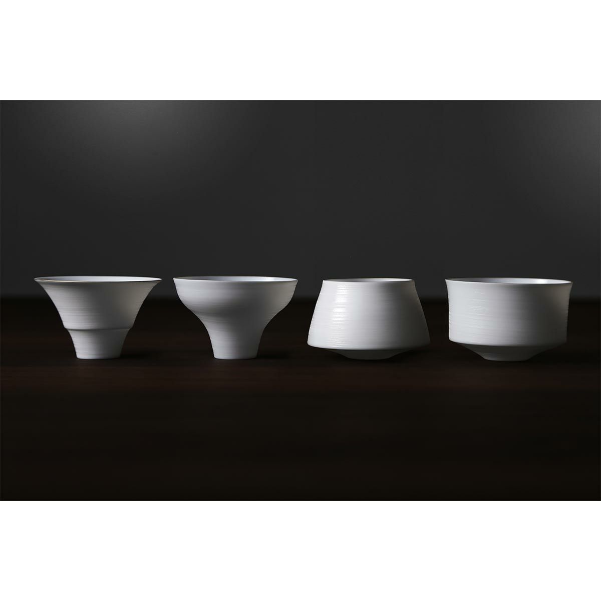 有田焼（やま平窯元 やまへい） エッグシェル ぐい呑み 大黒