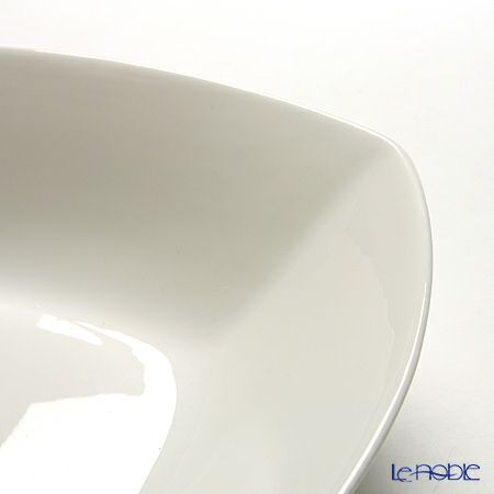 プリモビアンコ 白の器 スクエア ボウル（L） 27cm