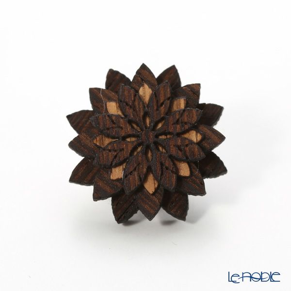 BeWooden LF4 ピンバッジ Deco Flower