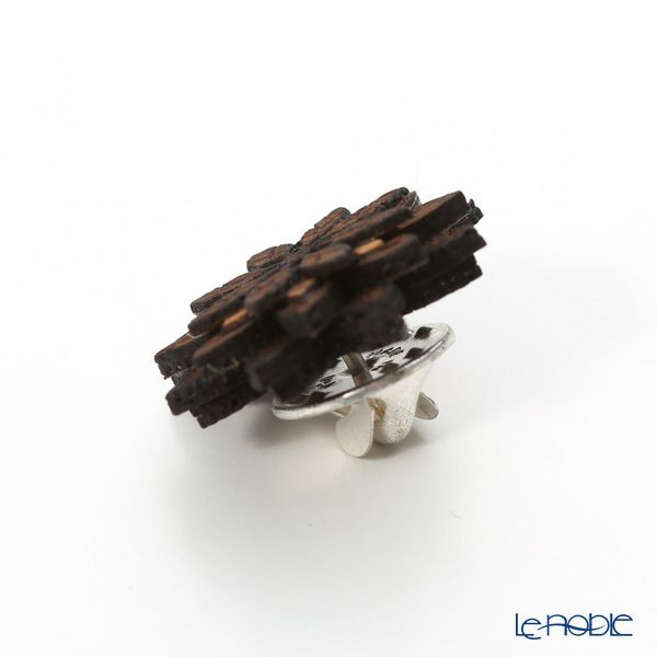BeWooden LF4 ピンバッジ Deco Flower