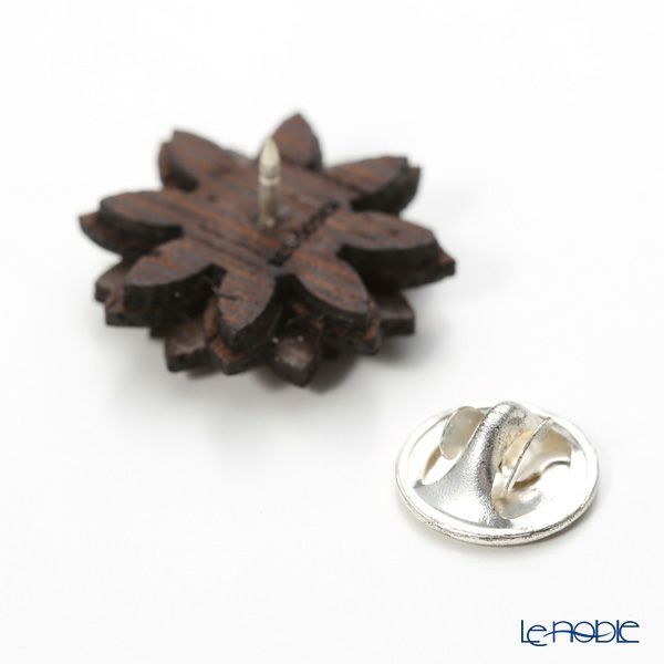 BeWooden LF4 ピンバッジ Deco Flower