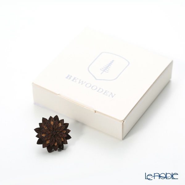 BeWooden LF4 ピンバッジ Deco Flower