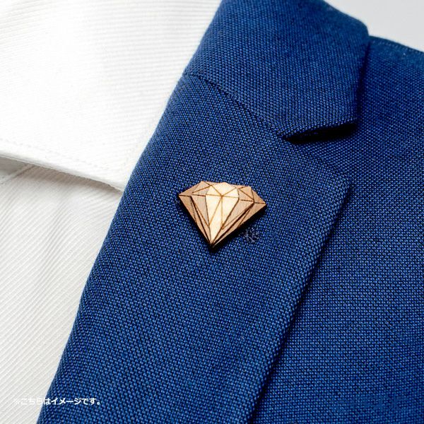 BeWooden LF5 ピンバッジ Diamond Lapel