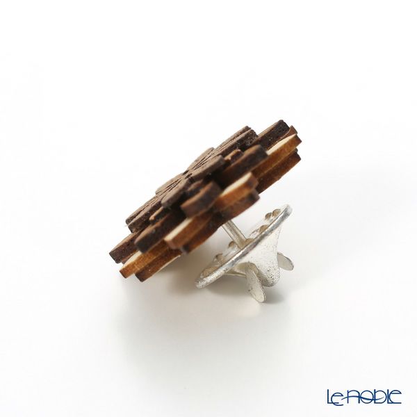 BeWooden LF7 ピンバッジ Illa Flower