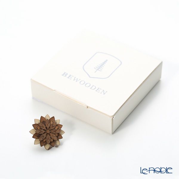 BeWooden LF7 ピンバッジ Illa Flower