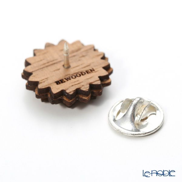 BeWooden LF8 ピンバッジ Oriens Flower