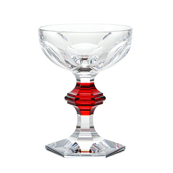 バカラ（Baccarat） アルクール 2-814-393（2-814-393） シャンパンクープ レッドボタン（ラッカージュ仕上げ）