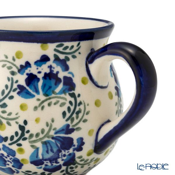 ポーリッシュポタリー（ポーランド陶器） ボレスワヴィエツ マグカップ 多花 220ml／8cm 1452／DU-228