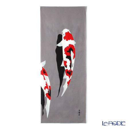 永楽屋 14代発表柄 鯉 手ぬぐい 大正3色