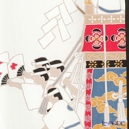 永楽屋 14代発表柄 町家祇園祭 手ぬぐい パープル／オフ