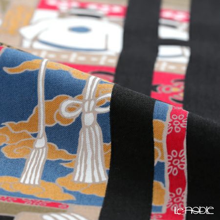 永楽屋 14代発表柄 町家祇園祭 手ぬぐい パープル／オフ