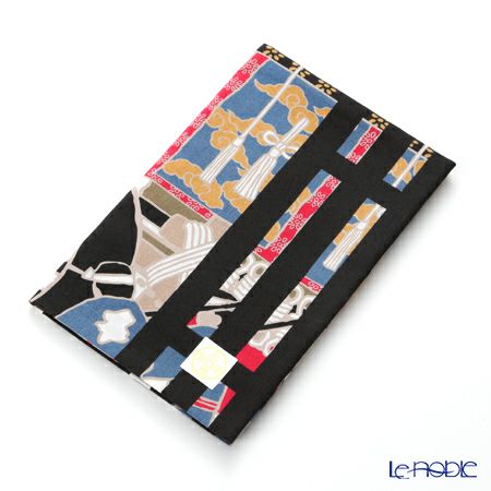 永楽屋 14代発表柄 町家祇園祭 手ぬぐい パープル／オフ