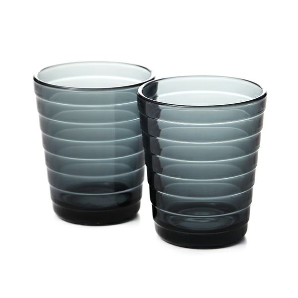 イッタラ（iittala） アイノ・アアルト タンブラー ダークグレー 220ml 1057028 ペア