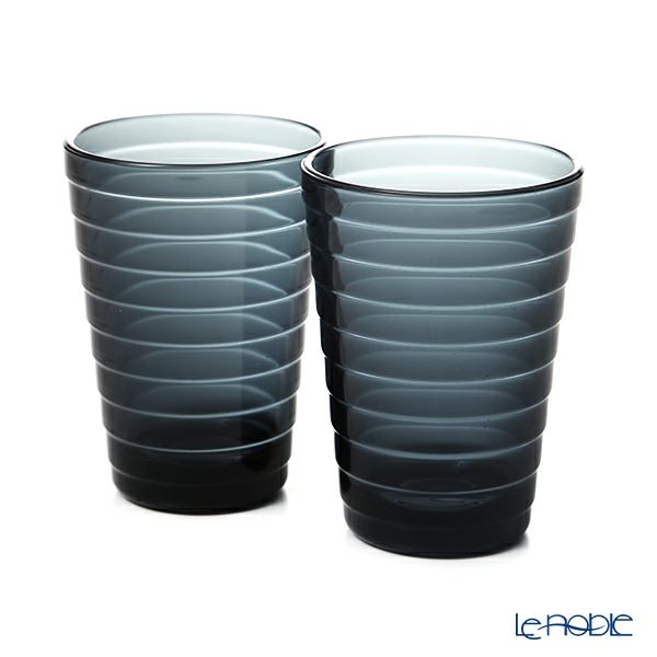 イッタラ（iittala） アイノ・アアルト タンブラー ダークグレー 330ml 1057029 ペア