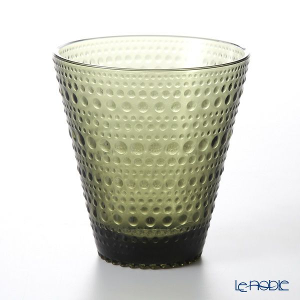 イッタラ（iittala） カステヘルミ タンブラー モスグリーン 300ml ペア