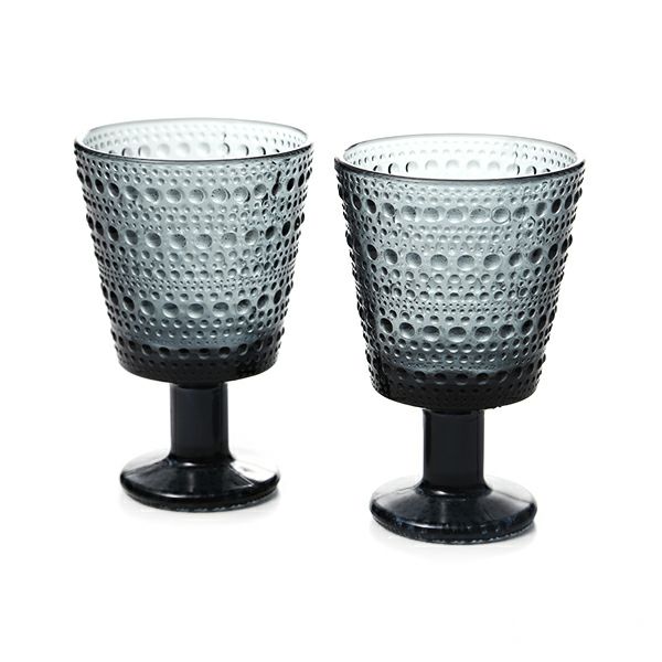 イッタラ（iittala） カステヘルミ ユニバーサルグラス ダークグレー 260ml 1057031 ペア