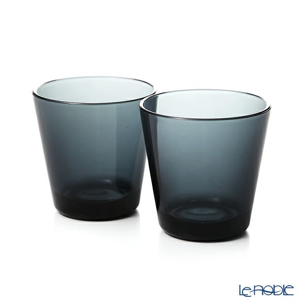 イッタラ（iittala） カルティオ タンブラー ダークグレー 210ml 1026780 ペア