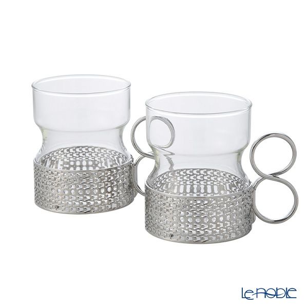 イッタラ（iittala） ツァイッカ ホルダー付グラス 230ml ペア