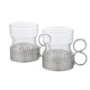 イッタラ（iittala） ツァイッカ ホルダー付グラス 230ml ペア