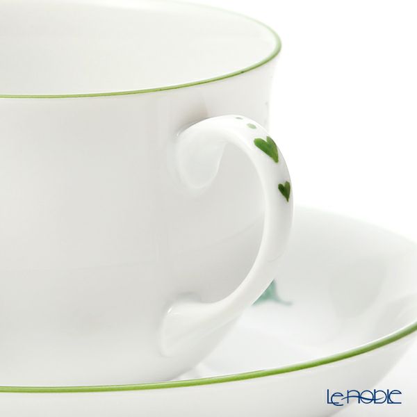 アウガルテン（AUGARTEN） ウィンナーフラワー （5089K） 野バラ イエロー コーヒーカップ＆ソーサー 200ml（001シューベルトシェイプ）