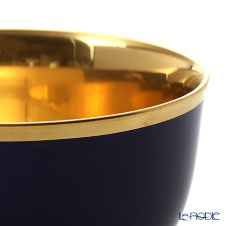 アウガルテン（AUGARTEN） トリアノン（7042K） シャンパンボウル コバルト／ゴールド